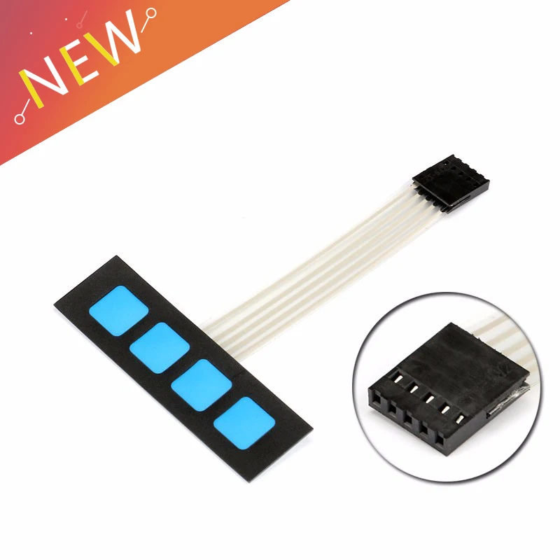 4-клавишная матрица мембранный переключатель клавиатура панель управления SCM