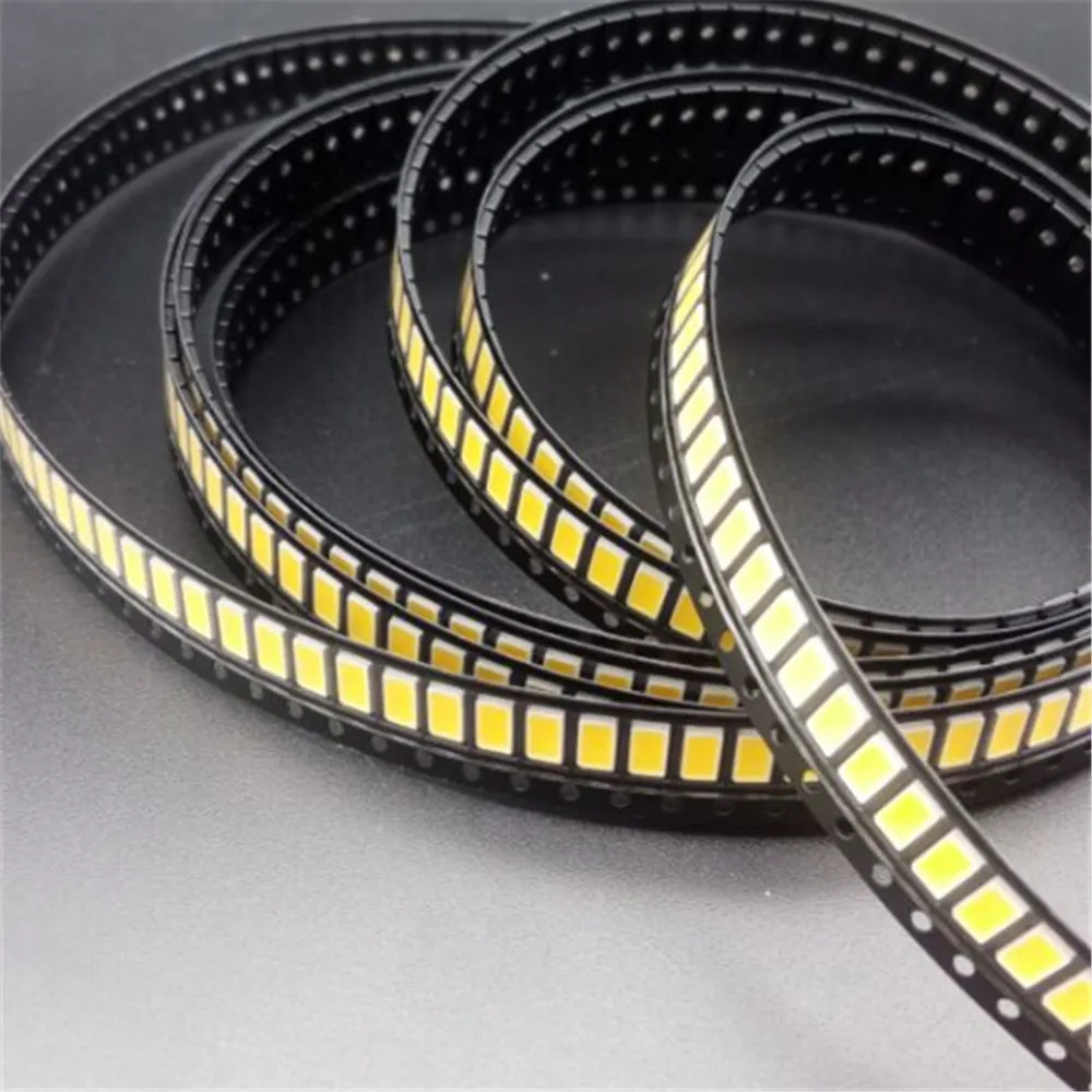 100 шт. SMD LED Chip 5730 5630 теплый белый 3000K 0 5 W ультра яркая поверхность крепление SMT