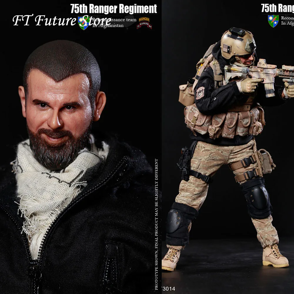 FS 7304 для сбора 1/6 полный набор мальчиков плотные 75th Ranger полка разведгруппа в