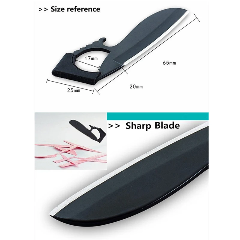 1 шт. нож для кемпинга карманный экстренных случаев переносной в форме рта орла