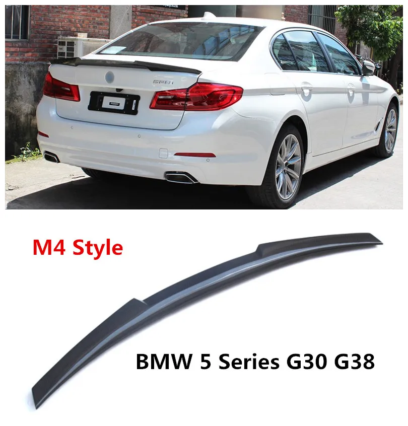 Высокое качество Спойлер из углеродного волокна для BMW 5 серии G30 G38 528 530 540 2018 НОВЫЙ