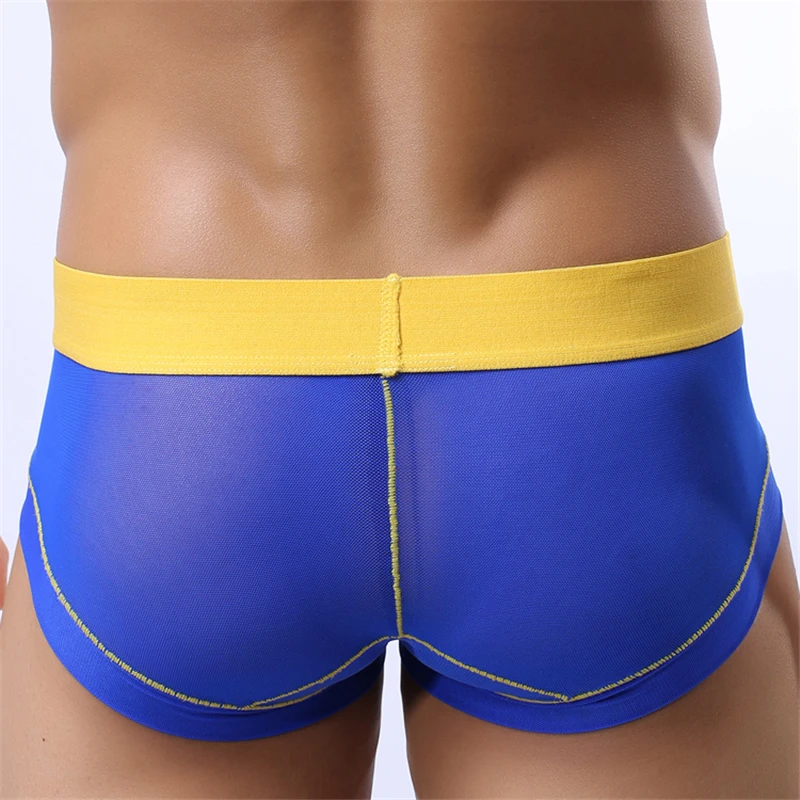 Мужское Сетчатое нижнее белье Lonjo новые модные дышащие стринги сексуальное