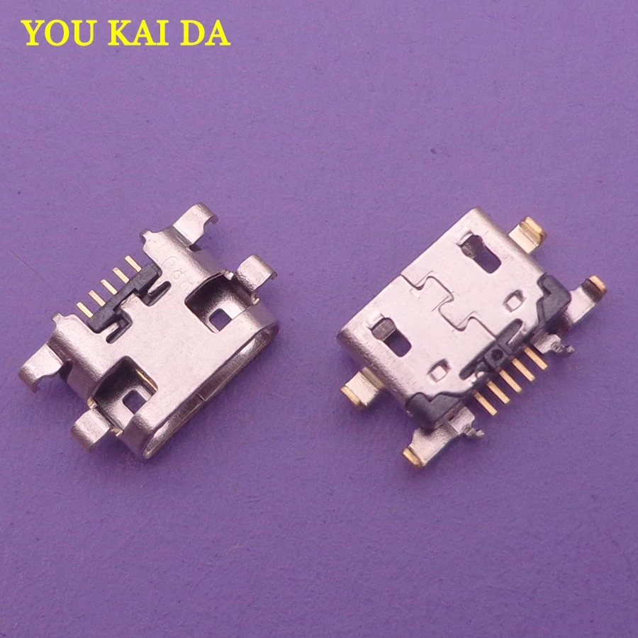 100 шт. разъем Micro USB для зарядки док станции LG K10 2018 Alpha K11 + X410E|Соединители| |
