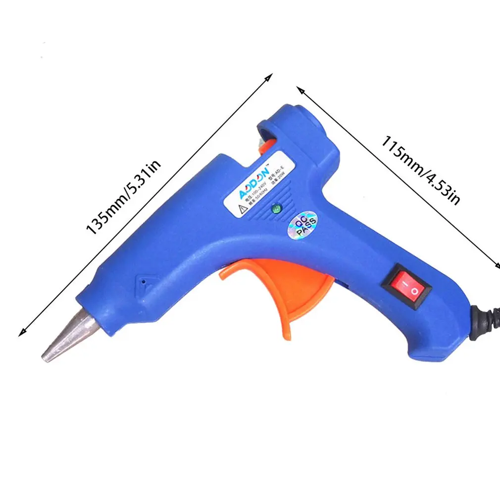 AD E британский клеевой пистолет высокомощный 20 Вт регулируемая постоянная