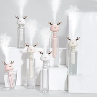 mini deer humidifier ultrasonic cool mist usb air humidificadors for hotel travel car office living room aroma air diffuser