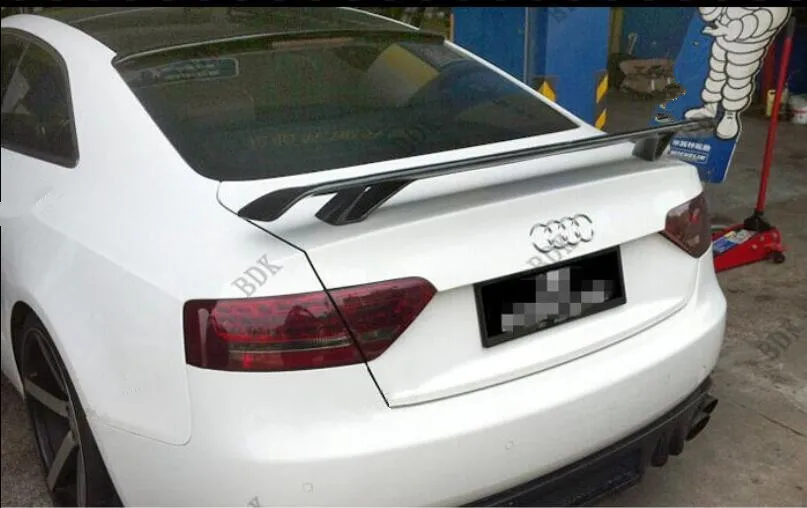 Спойлер из углеродного волокна для Audi TT A3 S3 RS3 A4 S4 RS4 A5 S5 RS5 A6 S6 A7 S7 2009 2019 высокое