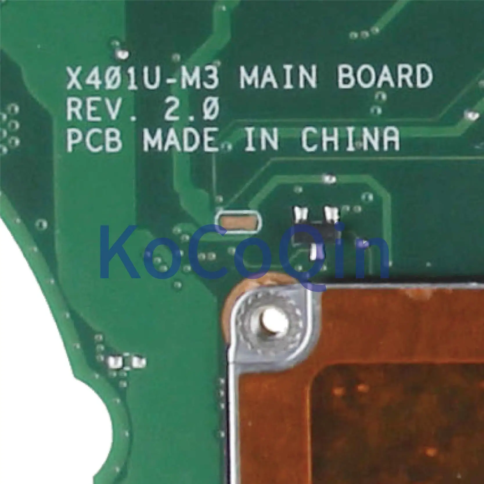 KoCoQin Laptop motherboard For ASUS X401U X501U Mainboard REV.2.0 CMC60 2G RAM | Компьютеры и офис