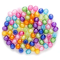 random mixed acrylic pineapple shaped faceted women children diy bracelet necklace spacer beads findings jewelry making 10 16mm