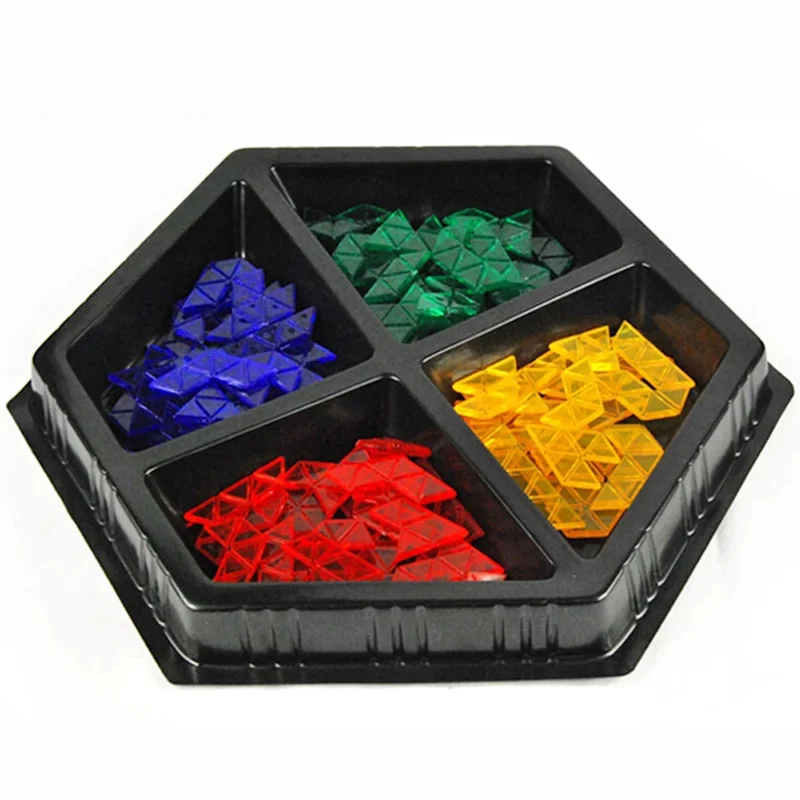 Blokus шестиугольная Версия Настольная игра Обучающие игрушки 486 квадратов игра легко играть для детей русская коробка серии game5
