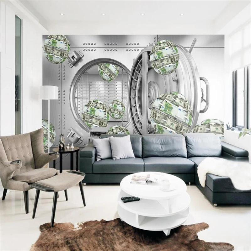 beibehang Custom wallpaper3d dollar ball abstract creative space wallpaper TV bedroom sofa background wall decoration | Обустройство