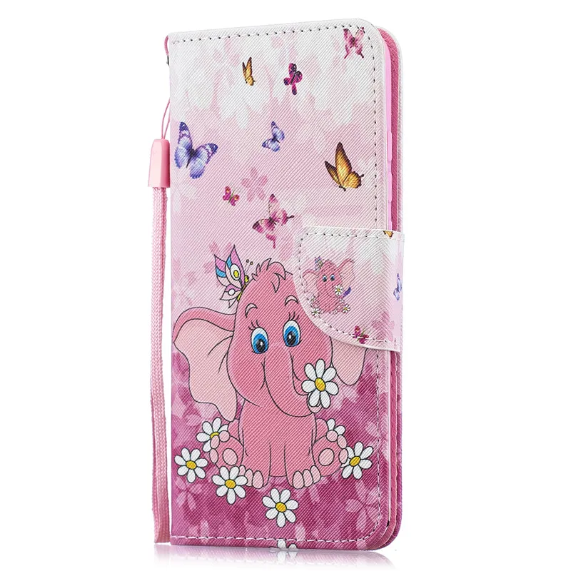 Кожаный чехол Note 7 Pro для Xiaomi Redmi с откидной крышкой-бумажником redmi Note7 чехлы