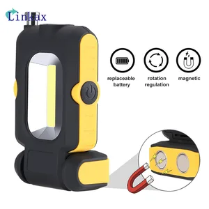 Вспысветильник COB, 3 режима, фонарь ескопическая, магнитная, светодиодная, рабочая, магнитная
