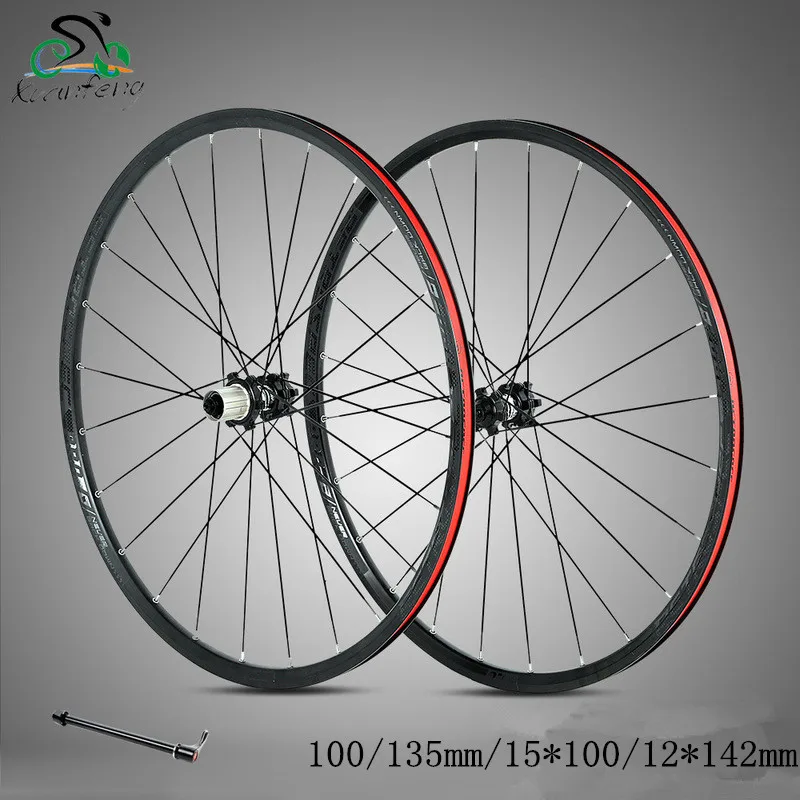 MTB колеса для горных велосипедов 27,5/29 дюймов 24 H велосипед с дисковым тормозом колеса 4 подшипники колесная установка 100*15/142*12*135 мм 8-11 скорость
