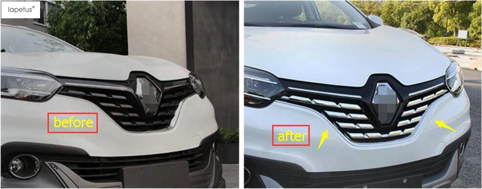 Комплект лицевой решетки для Renault Kadjar 2016 2017 2018 7 шт./компл. | Автомобили и мотоциклы