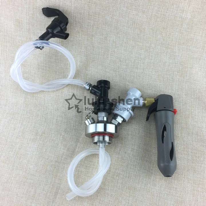 Stainless Steel Mini Keg Tap Dispenser 50cm beer line | Дом и сад