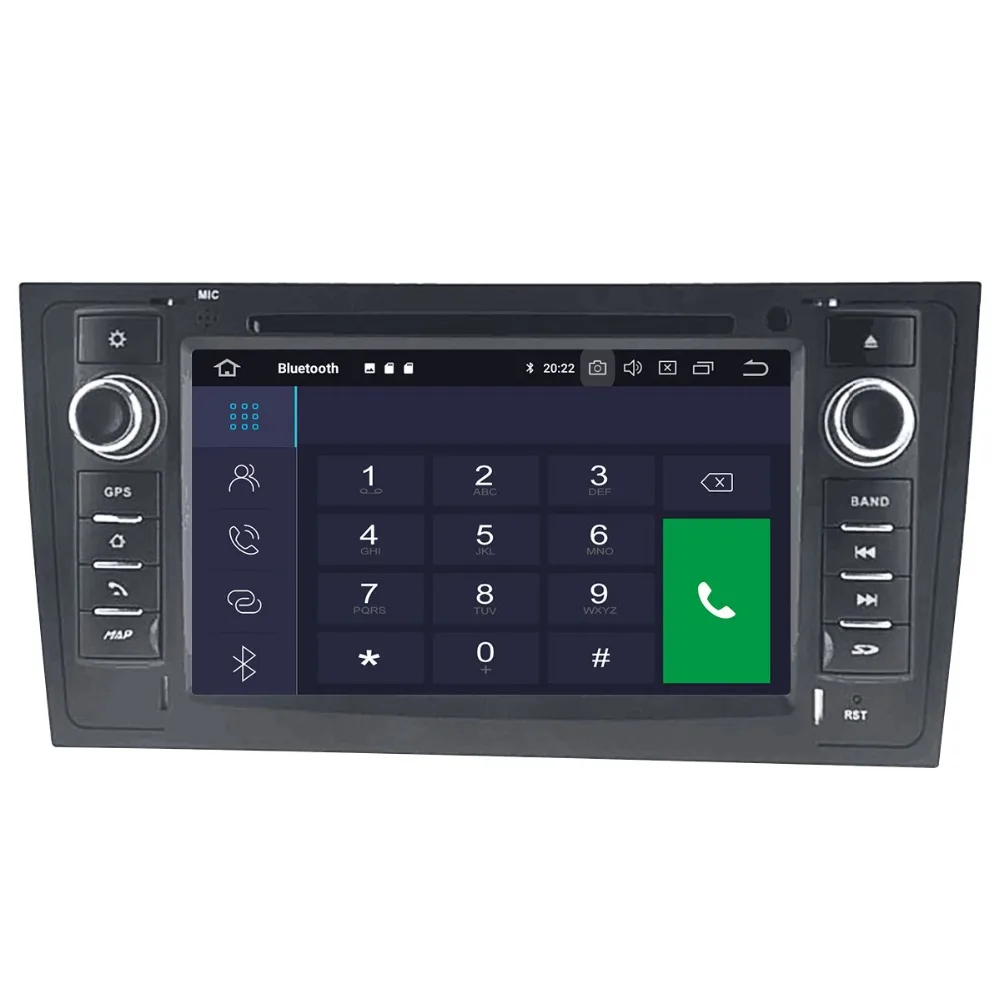 Автомобильный DVD плеер Aotsr мультимедийный видеоплеер на Android 9 0 с GPS 4 Гб + 32 ГБ 2 16