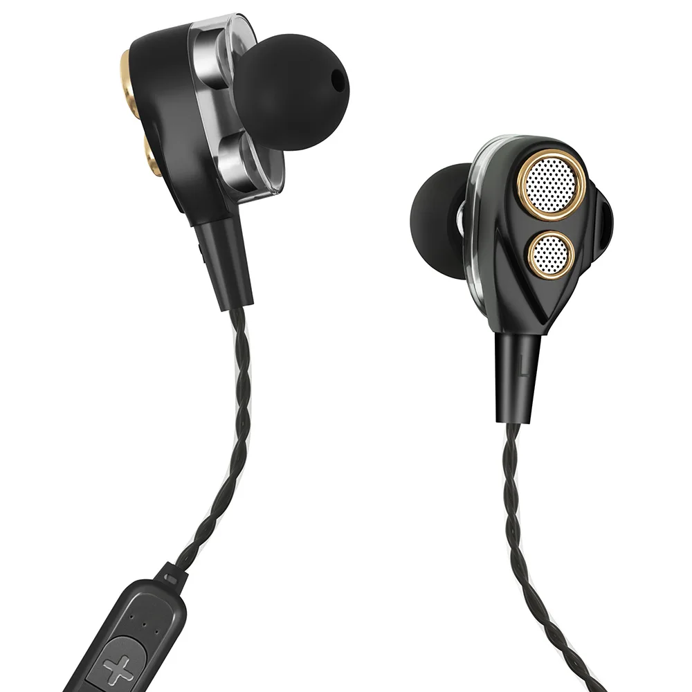 Bluetooth беспроводные наушники спортивные бас стерео гарнитура с микрофоном