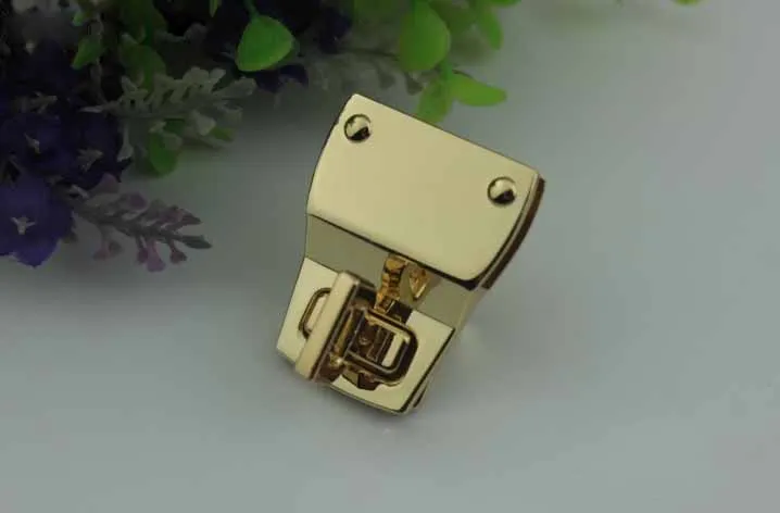 No key lock High-end Luggage hardware accessories Golden die-casting twist Mortise bag Automatic | Багаж и сумки