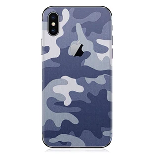D07 GOOYIYO-для iPhone X XS наклейка для телефона XS Max XR DIY Наклейка 3M виниловая камуфляжная Обложка для iPhone 6 6S 7 8 Plus наклейка - Цвет: D07