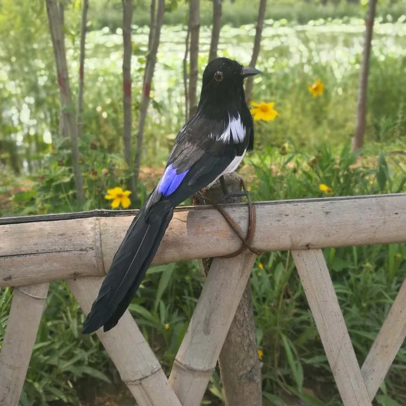 Реалистичные игрушки-животные из пенопласта для Хэллоуина 22 см имитация пера