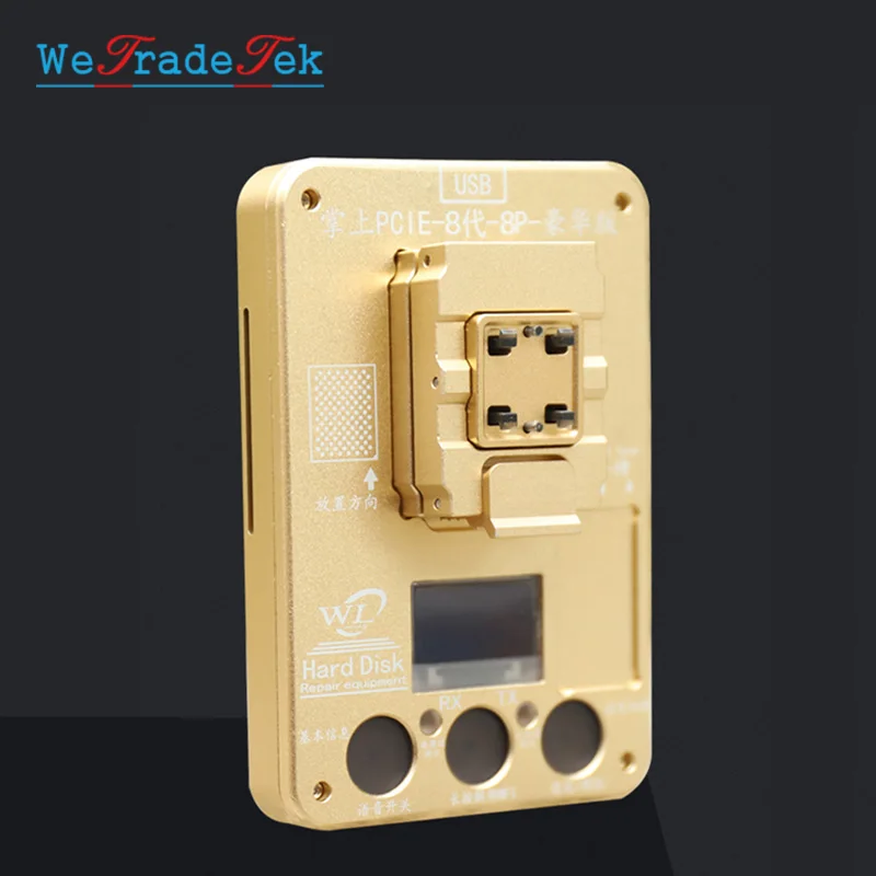 WL PCIE NAND Программист NAND тестовое приспособление для iPhone X 8 P 8 7 P 7 6SP 6 6 P SE 5 Оборудование для ремонта жесткого диска