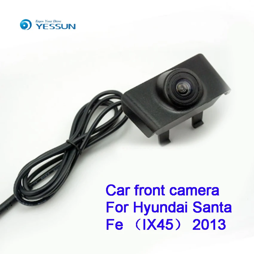 YESSUN CCD для Hyundai Santa Fe IX45 2013 2015 Автомобильная Передняя Эмблема камера с логотипом
