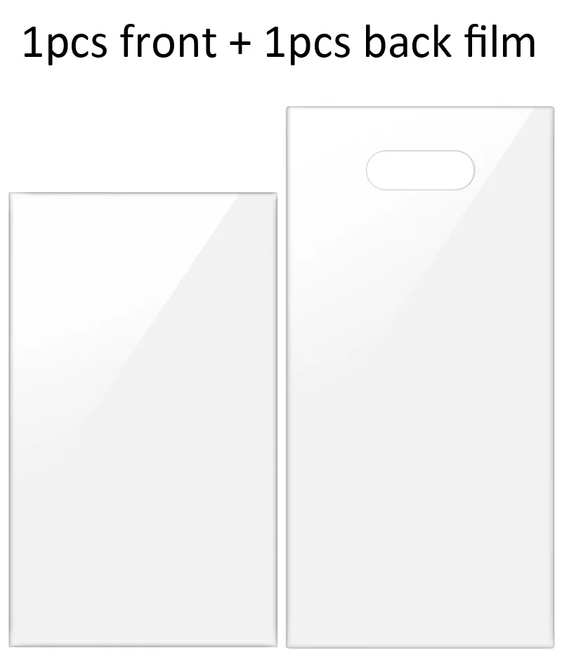 1pcs front 1pcs rear Imak Гидрогелевая пленка 3 III для razer Phone 2 Phone2 Задний Передний Задний экран защитный прозрачный олеофобный - Цвет: 1pcs front 1pcs rear