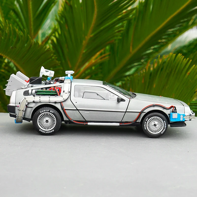 1:18 DMC Deronin возвращается в будущее модель автомобиля из сплава высокая имитация