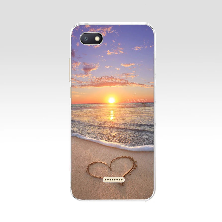 17 22 Xiaomi redmi 6A чехол силиконовый чехол 5,4" TPU мультфильм чехол на Xiaomi redmi 6a redmi 6a coque fundas Телефон Бампер корпус - Цвет: 17