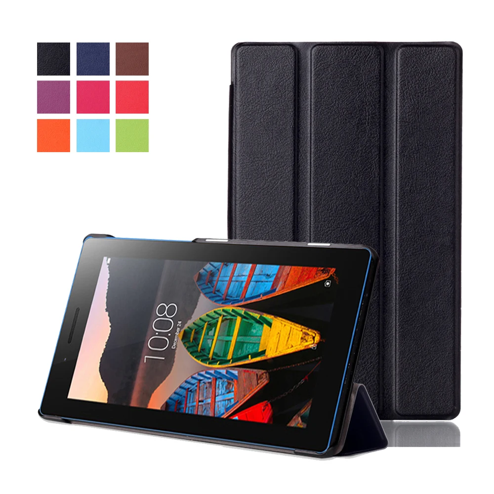Магнитный чехол книжка из искусственной кожи для планшета Lenovo Tab 3 7 0 730 730X планшет