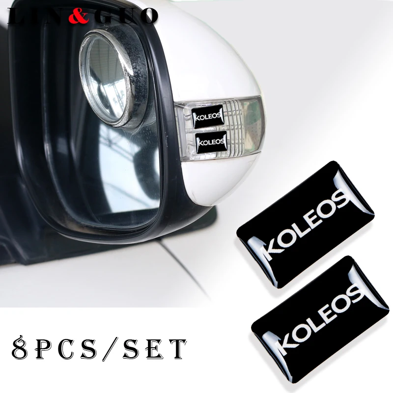 8 шт. наклейки на руль автомобиля для Renault koleos|Дискодержатель| |