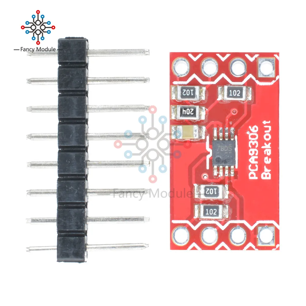 PCA9306 двунаправленный IIC I2C Уровень напряжения Переводчик Breakout Board модуль высокого
