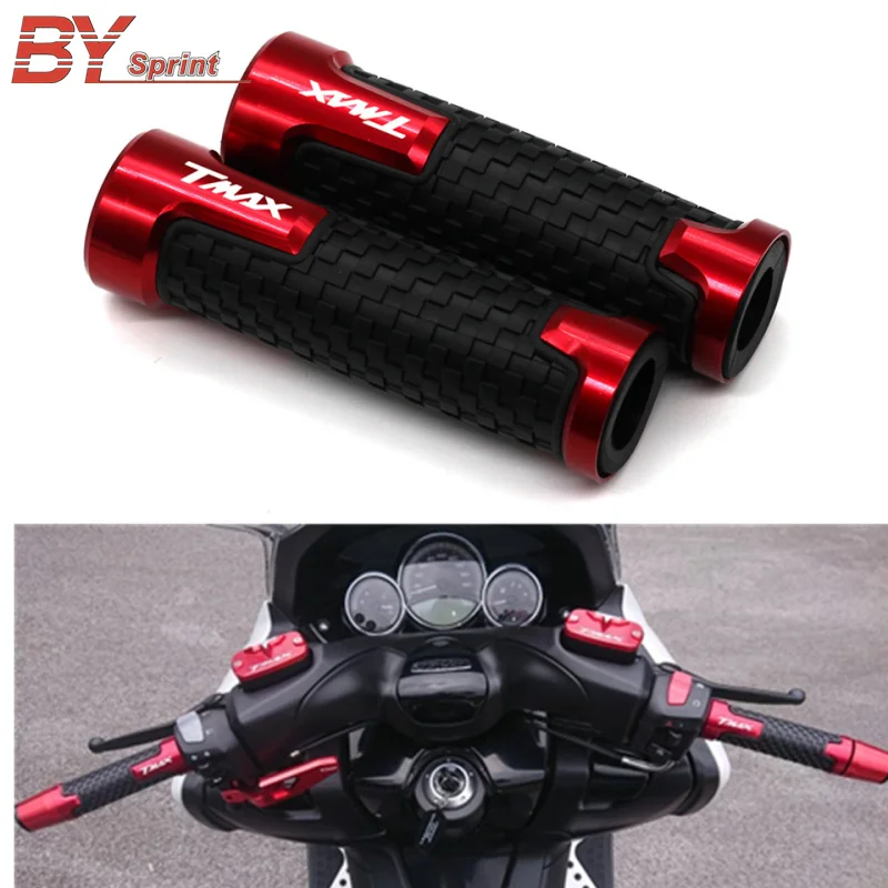 Новые аксессуары для мотоциклов, CNC руль, рукоятки для YAMAHA TMAX T-MAX 530 500 TMAX530 SX DX- с логотипом