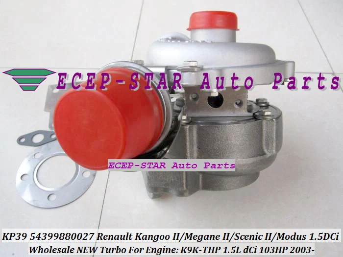 Бесплатная доставка BV39 54399880027 54399700027 54399880002 Turbo для Renault Kangoo 2 Megane Scenic Modus K9K THP л dCi