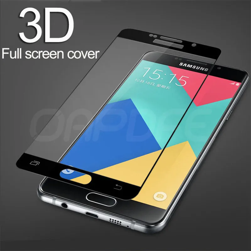 3D Защитная пленка для экрана из закаленного стекла для samsung galaxy J2 J3 J4 J6 J7 J8 безопасная защита экрана для samsung A5 A6 A7 A8 плюс