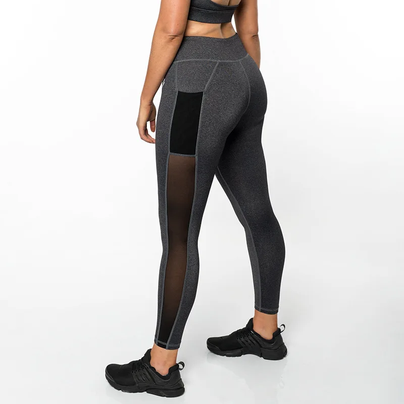 FNMM 2019 Sport Leggings Yoga leggings for women High Elastic Patchwork woman sportswear fitness pants gym yoga femme | Спорт и