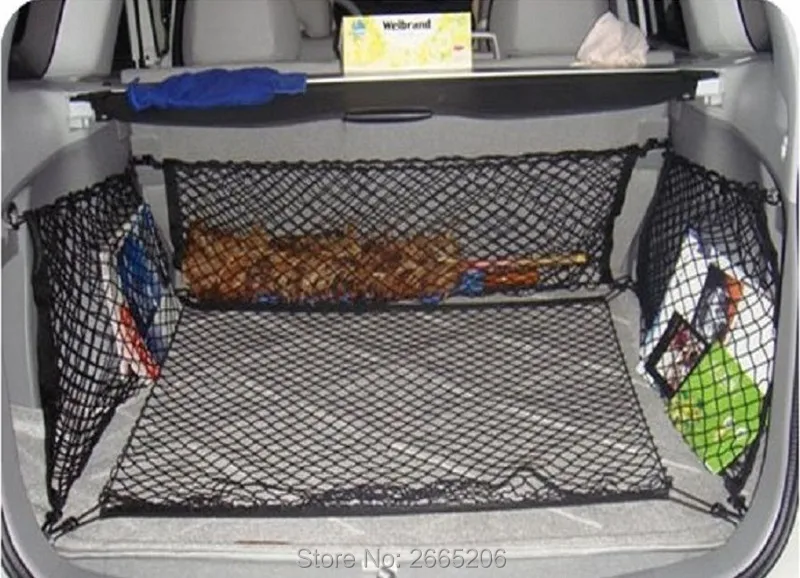 HO 2017 стайлинга автомобилей сетка для багажника автомобиля Land Rover discovery 2 3 4 freelander 1
