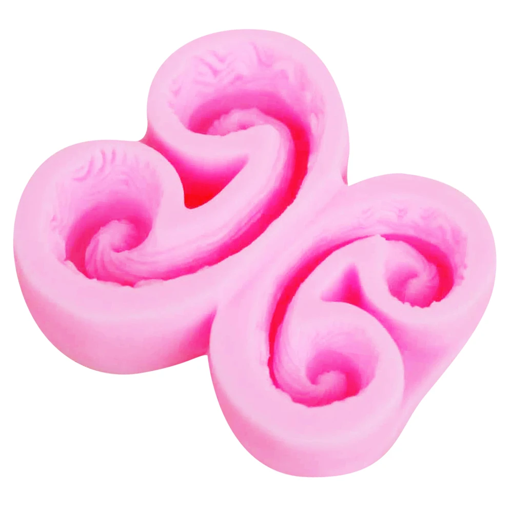 DIY European Relief Cake Border Silicone Molds Wedding Fondant Decorating Gumpaste Chocolate Cupcake Moulds M701 | Дом и сад