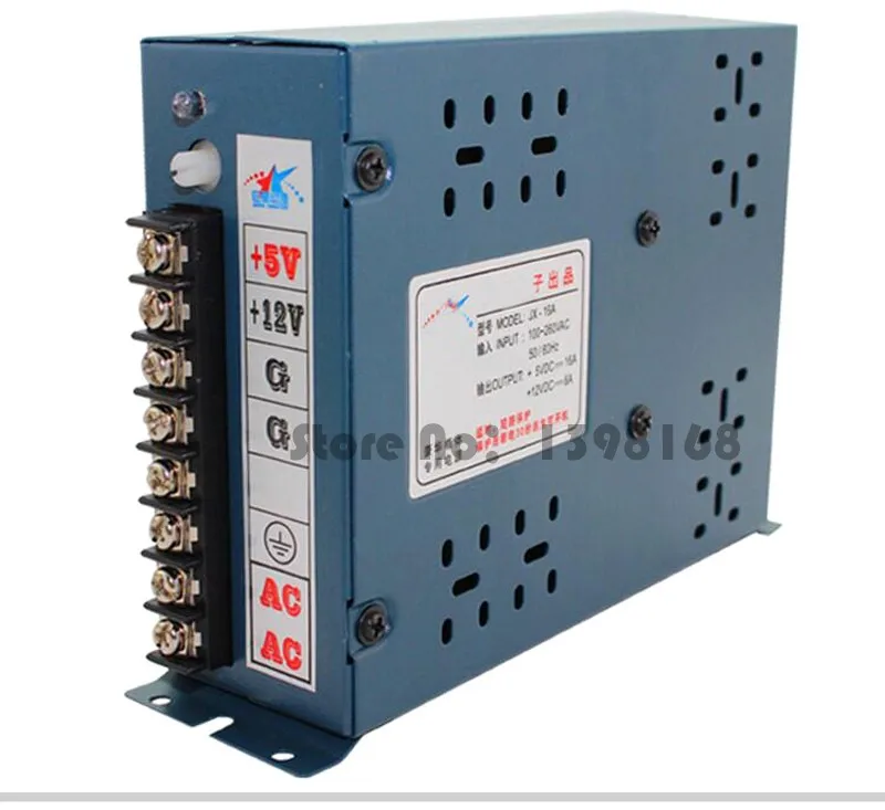 12 V 6A/5 V 16A переключатель для игровых автоматов блок питания 110~ 260 V аркадный пинбол Jamma Multicade для Jamma игровое устройство