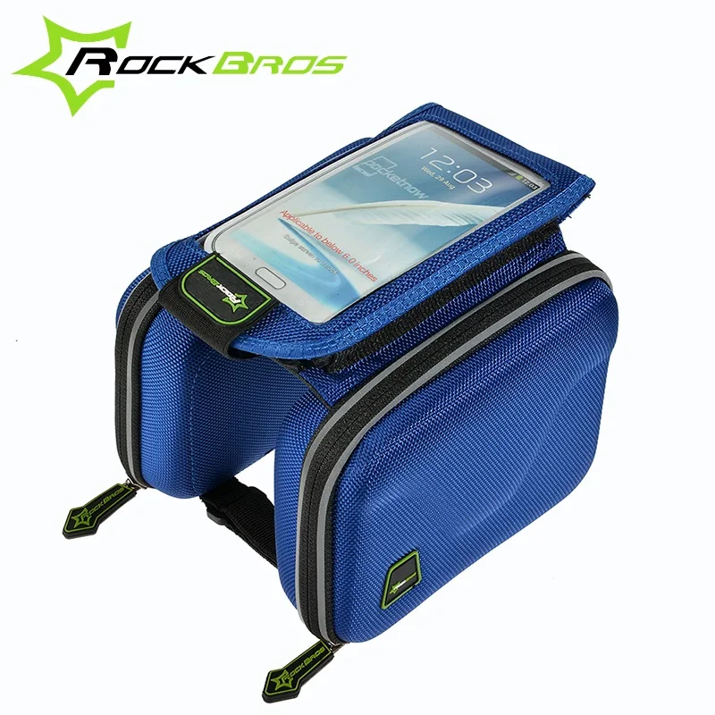 ROCKBROS Спорт на открытом воздухе MTB Дорожная велосипедная сумка для велосипеда с