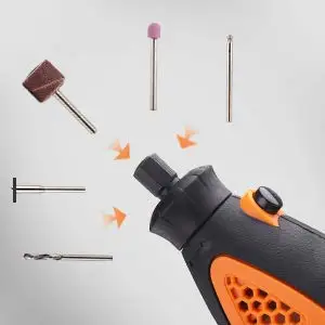 Набор вращающихся инструментов TACKLIFE ARTO2C, 282 шт., 1/8 дюйма, диаметр Shanks, универсальное приспособление для легкой резки, резьба, инструменты