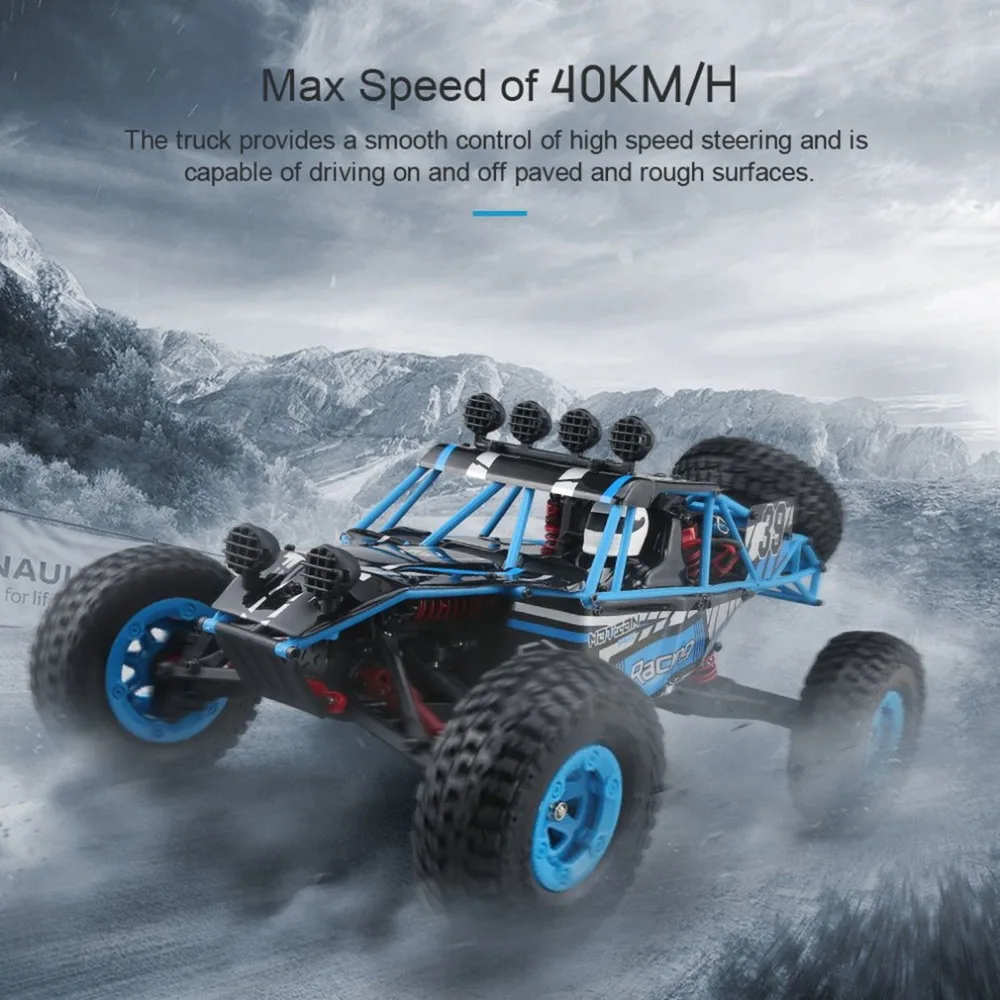 JJRC Q39 RC автомобиль HIGHLANDER 1:12 4WD RC пустынный грузовик RTR 35 км/ч быстрая скорость с высоким крутящим моментом Servo 7,4 В 1500 мАч LiPo внедорожные автомобили hi