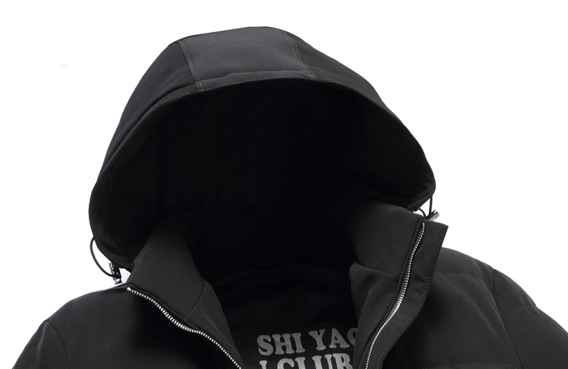 Плюс размер 10XL 8XL 6xl 5xl 2017 Для мужчин S зимние парки средней длины гладкая
