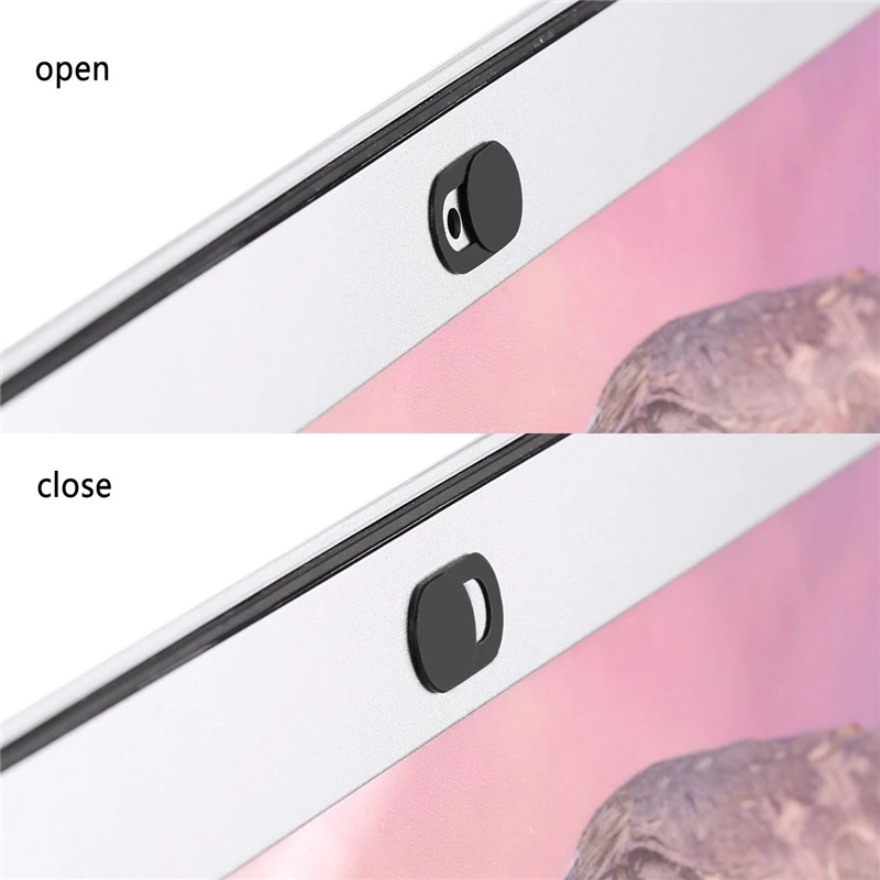 3 шт. ультра тонкий чехол для веб камеры с затвором Магнитный слайдер пластиковый