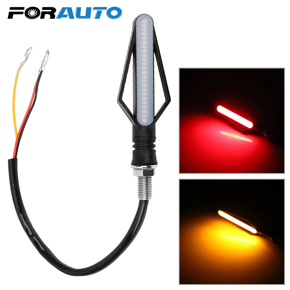 FORAUTO 1 шт. мотоциклетный светильник с поворотным сигналом противотуманный 24