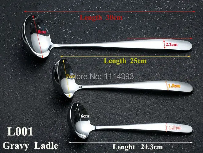 Ковш для соуса из нержавеющей стали ковш соуса/Ложка супа/ковш