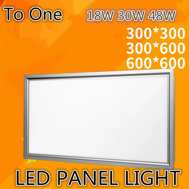 AC90-260V квадратный светодиодный панельный светильник 12W18W светодиодный светильник ing поверхностный заподлицо светодиодный потолочный светильник CREE светодиодный энергосберегающий