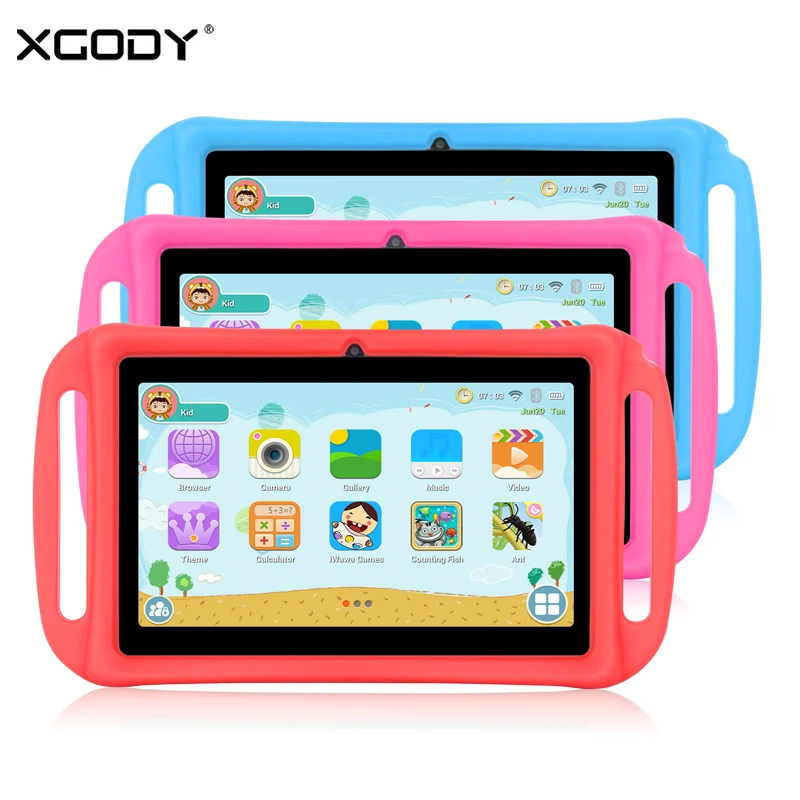 XGODY T702 7 дюймовый Обучающий планшет для детей ПК Android 8 1 четырехъядерный Гб 16 HD