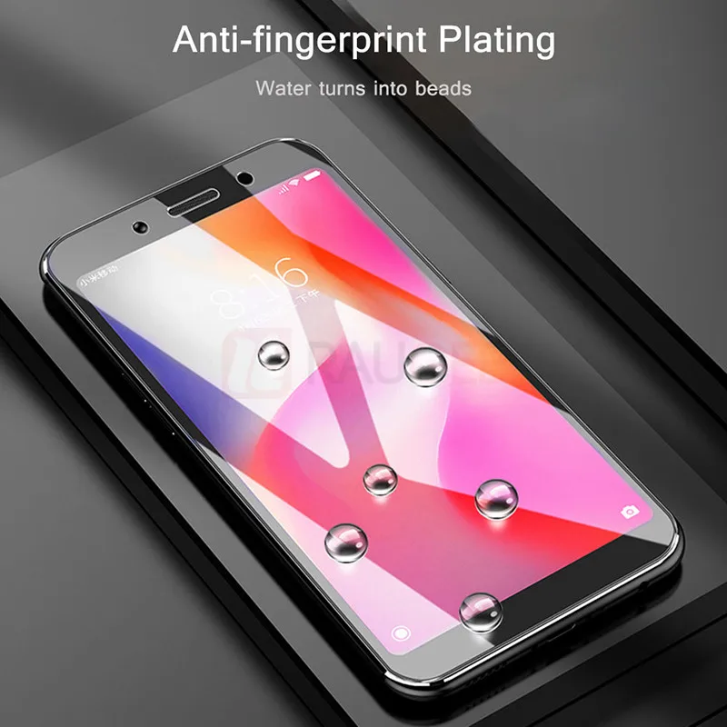 Стекло для Xiaomi Redmi 6A закаленное стекло чехол с защитной пленкой экрана Переднее