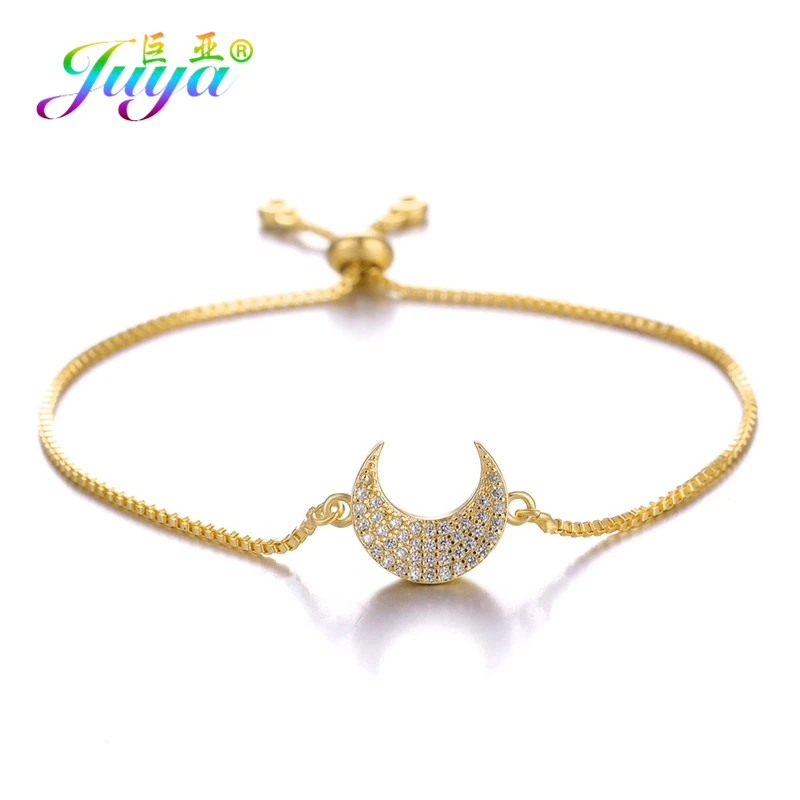 Juya ручной работы мусульманский для молитв Бог браслеты для женщин и мужчин ручной работы религиозный исламский полумесяц Шарм с Луной и звездой браслеты поставки